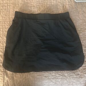 CALIA Black Athletic Bubble Mini Skirt